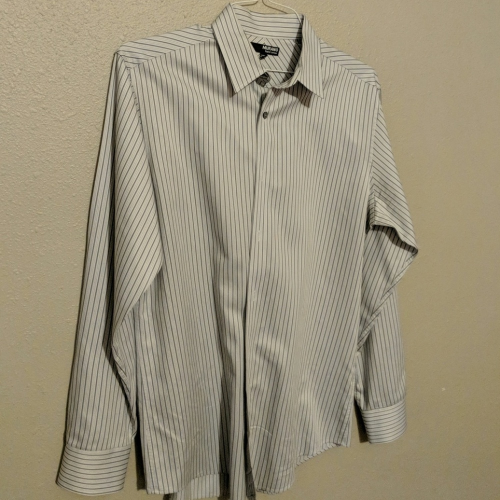 Murano Liquid Cotton Button Down Shirt